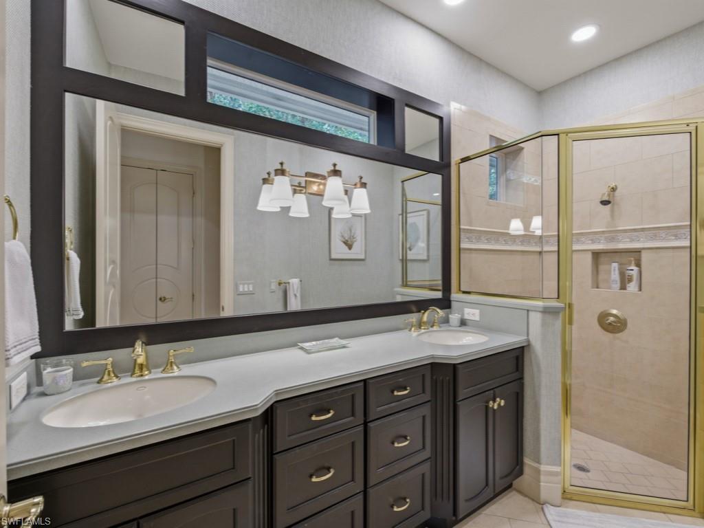 16029 Trebbio Way Naples, FL 34110 - Photo 20 of 50 Guest Bathroom (Downstairs)