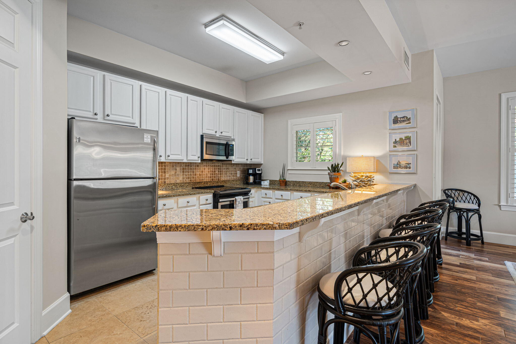 1653 West County Highway 30A, Unit 1101 Santa Rosa Beach, FL 32459 - Photo 13 of 61 Kitchen Breakfast Bar Open Concept