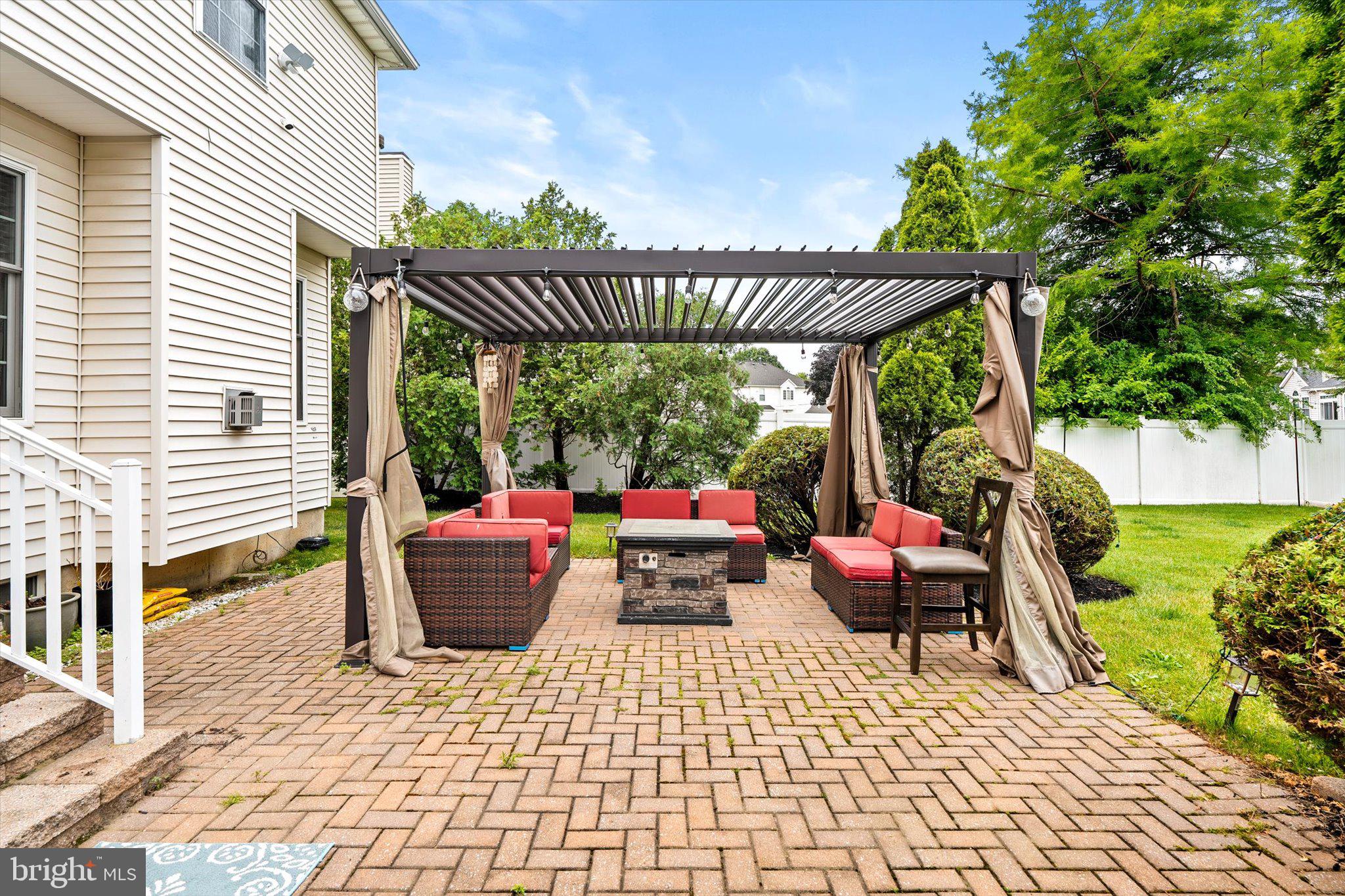12 Wendover Road East Windsor, NJ 08520 - Photo 33 of 51 Charming outdoor retreat with pergola.