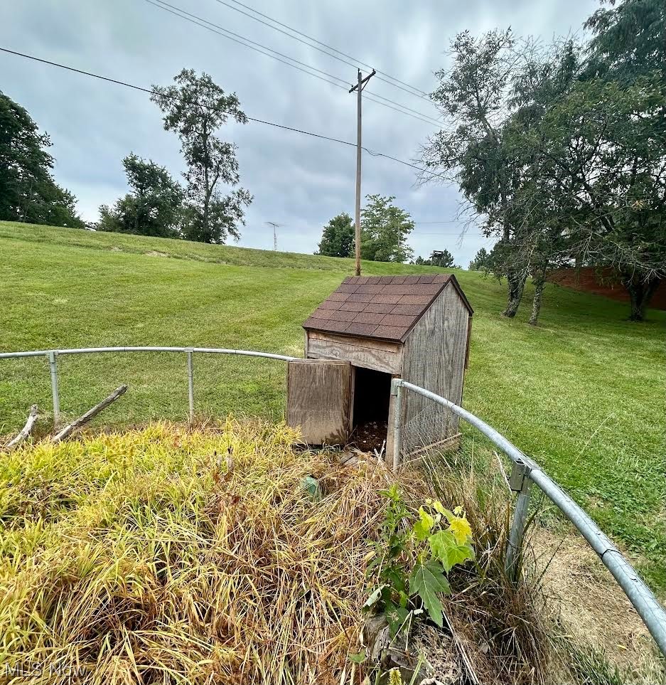 35 Chainey Run Road Marietta, OH 45750 - Photo 24 of 28 Chicken coop with fenced area