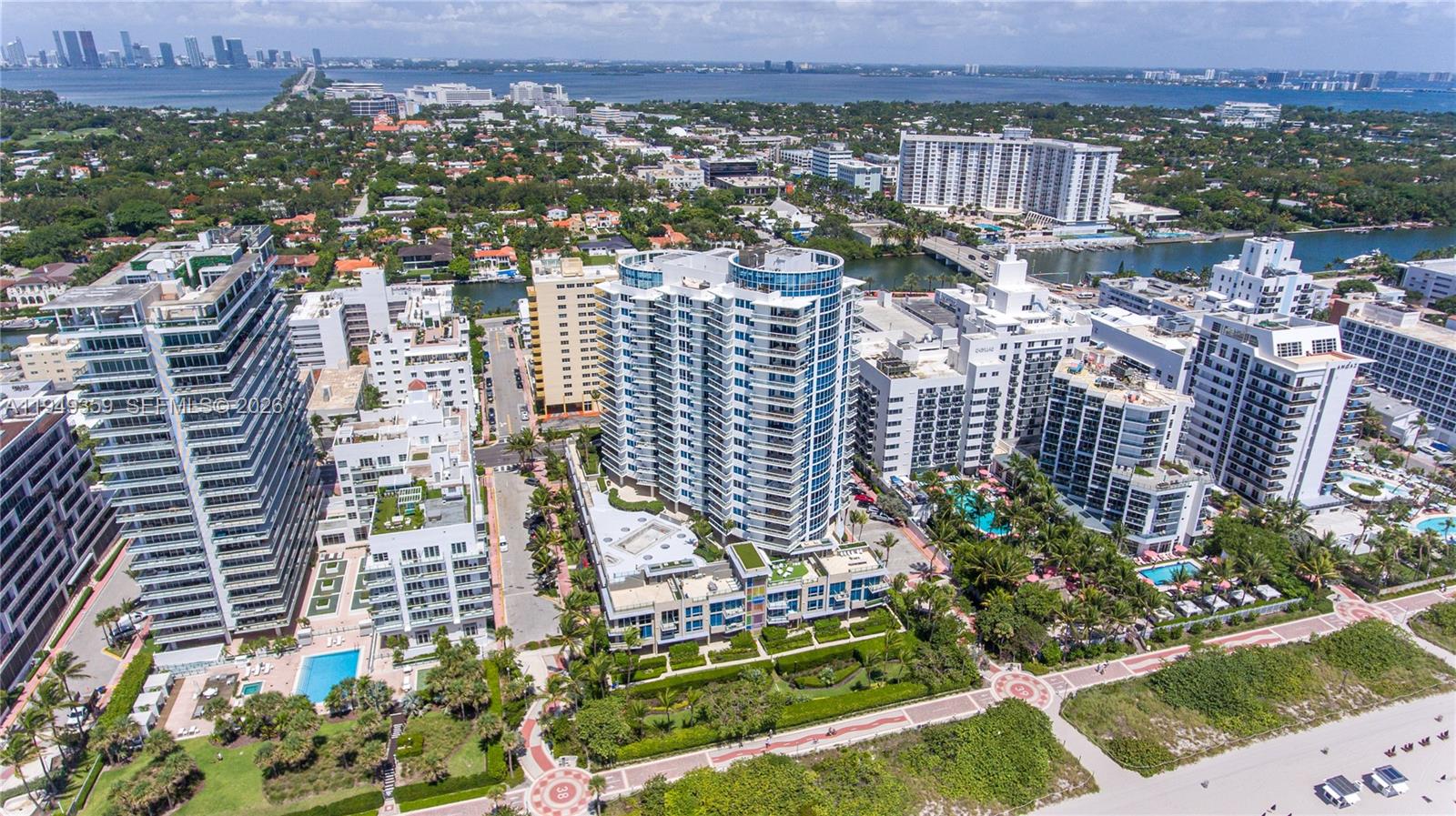 3801 Collins Avenue, Unit 1105 Miami Beach, FL 33140 - Photo 4 of 44 a view of a city with tall buildings
