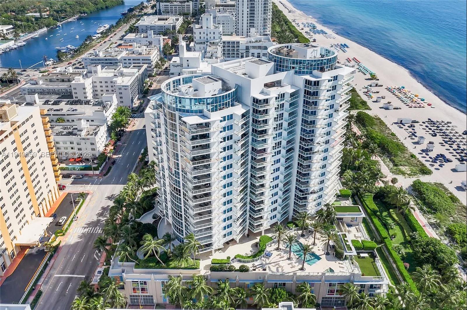 3801 Collins Avenue, Unit 1105 Miami Beach, FL 33140 - Photo 5 of 44 an aerial view of city