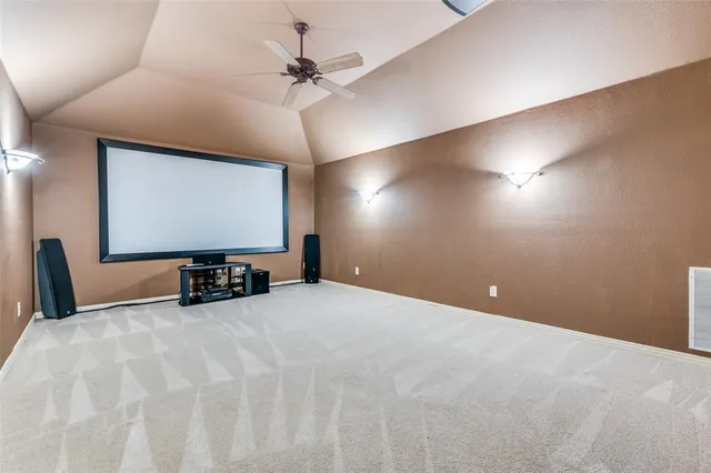 a view of a livingroom with a flat screen tv