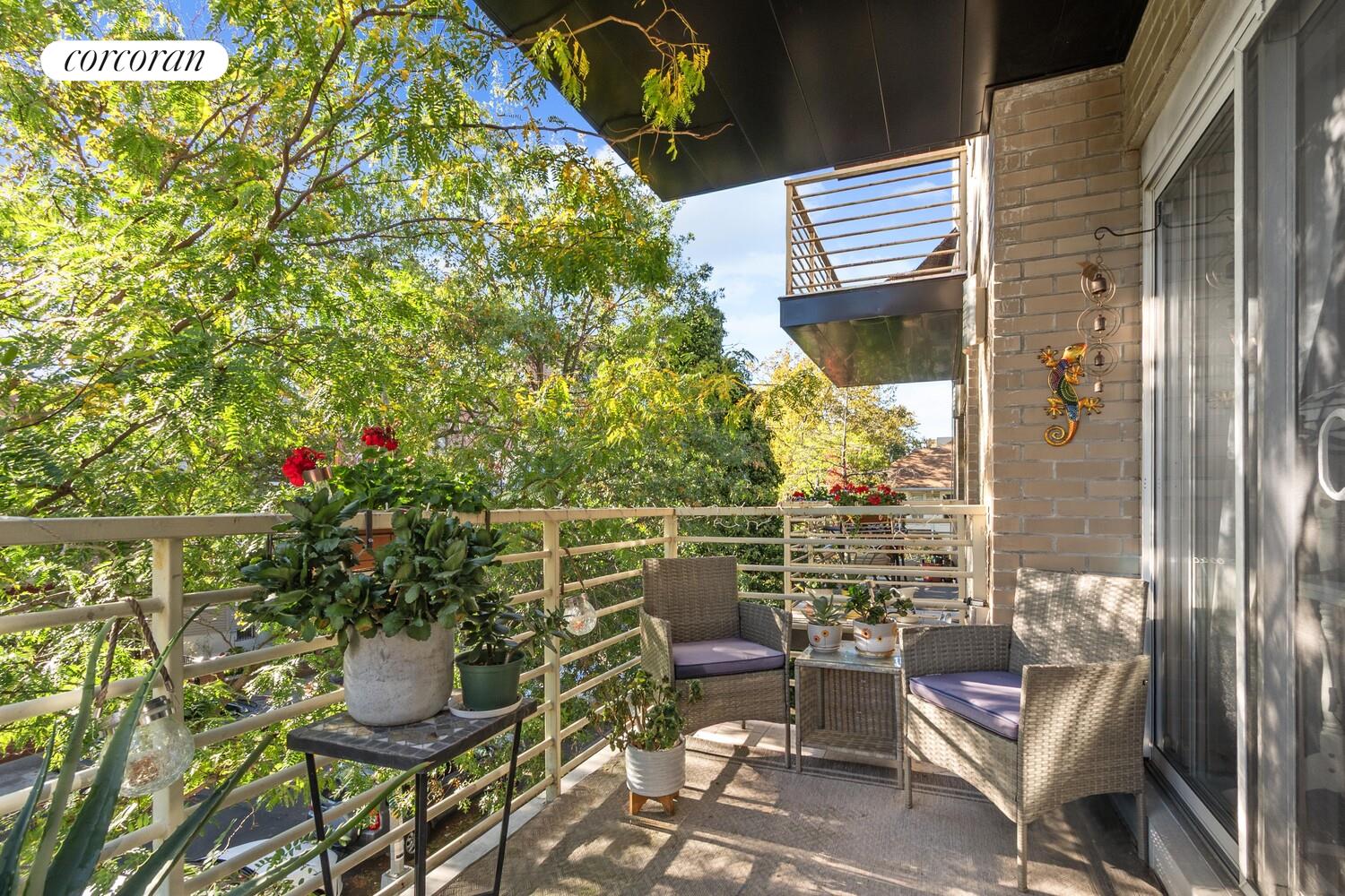 a view of a outdoor seating area