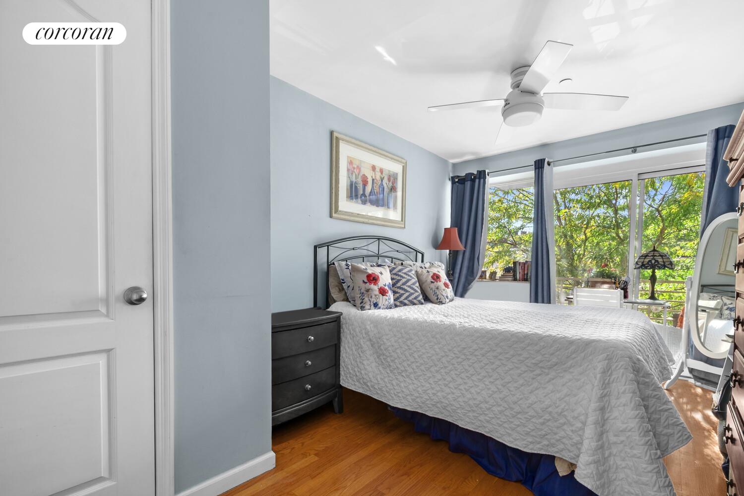 145 Kenilworth Place, Unit 3A Brooklyn, NY 11210 - Photo 5 of 10 a bedroom with a bed and a window