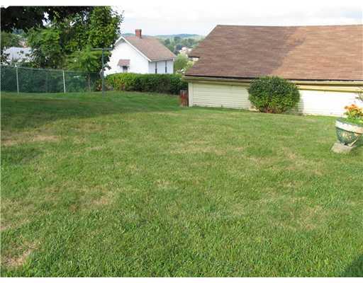 448 Ridge Avenue Canonsburg, PA 15317 - Photo 12 of 13 Exterior Back. Back Yard with One Car Detached Garage with access from rear alley