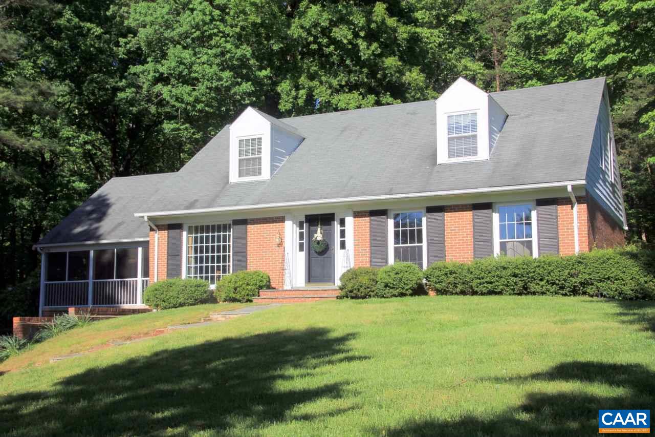 88 Good Hope Church Road Aroda, VA 22709 - Photo 3 of 30 a front view of a house with a yard and potted plants