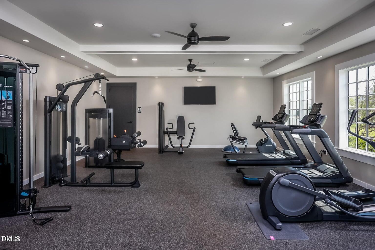 293 Glenmore Gardens Road Raleigh, NC 27603 - Photo 21 of 24 Fitness center-2