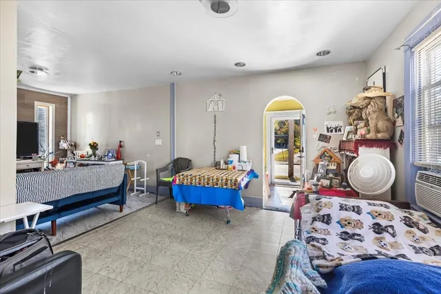 a view of storage and utility room