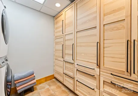 a view of closet area