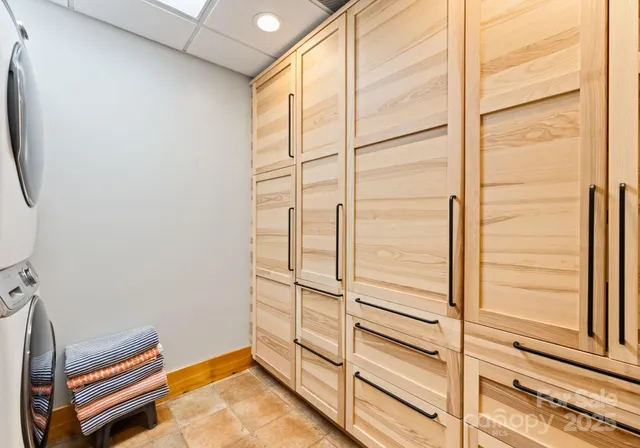 a view of closet area