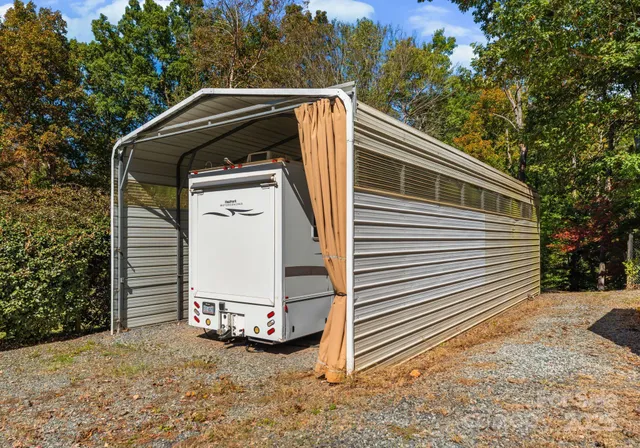 a view of balcony with couch