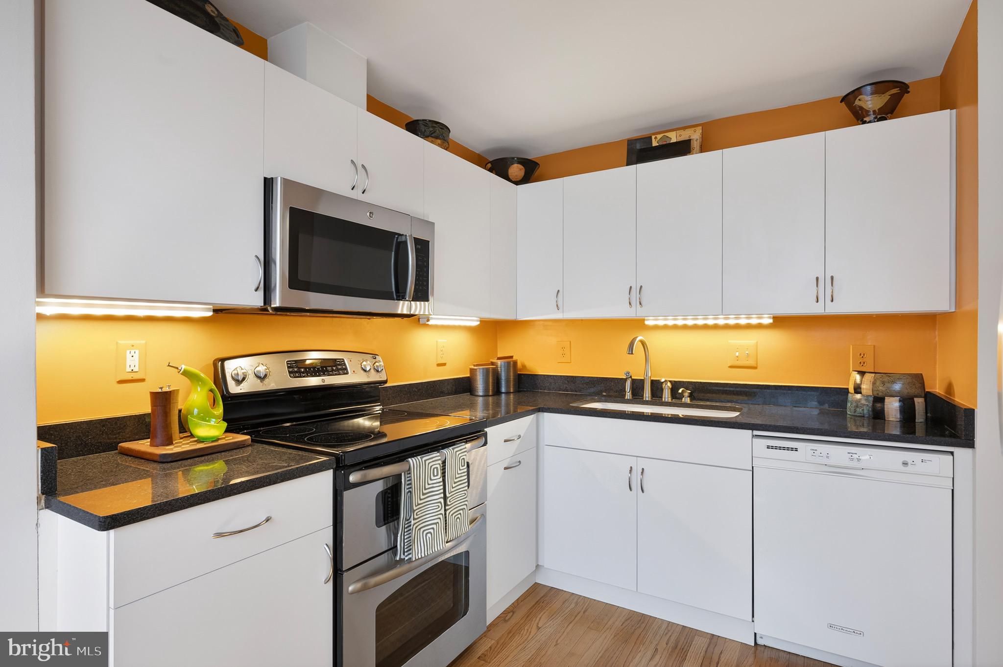 2205 Paul Spring Road Alexandria, VA 22307 - Photo 22 of 131 a kitchen with granite countertop a sink and cabinets