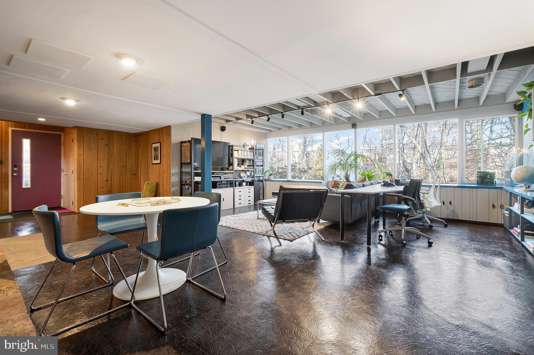 2205 Paul Spring Road Alexandria, VA 22307 - Photo 53 of 131 a view of a dining room with furniture window and outside view