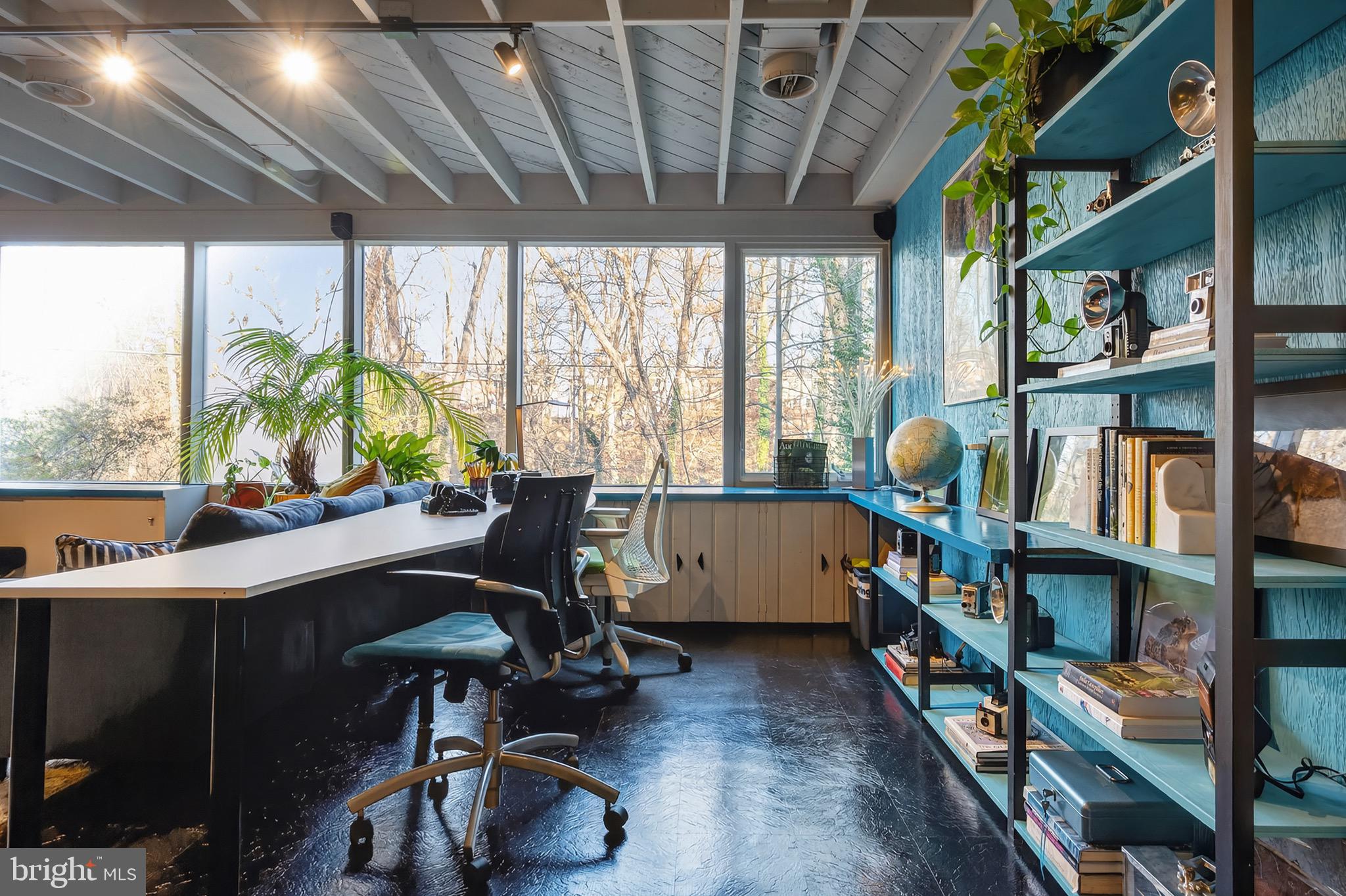 2205 Paul Spring Road Alexandria, VA 22307 - Photo 58 of 131 a view of a workspace with furniture and a window