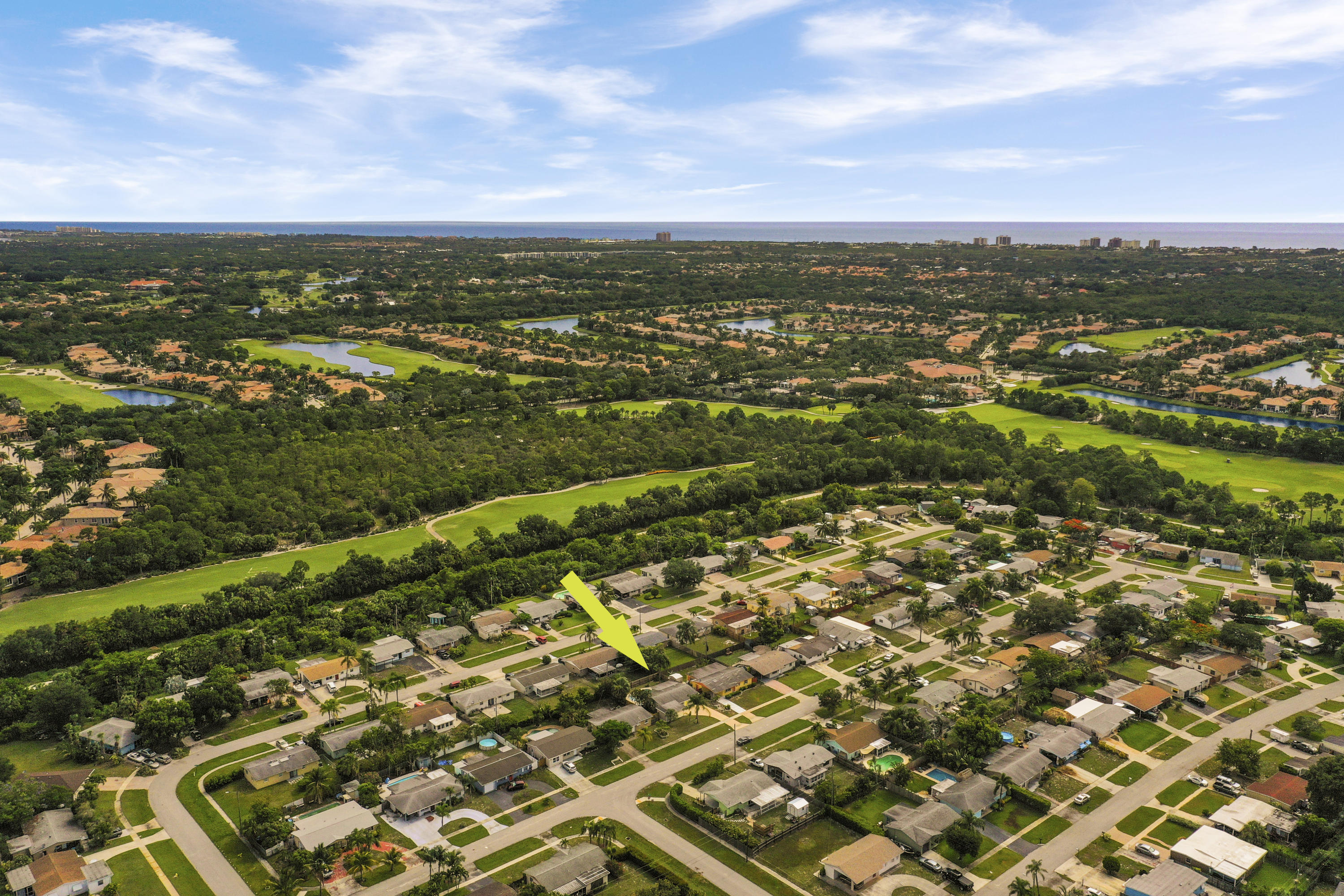 3697 Holiday Road Palm Beach Gardens, FL 33410 - Photo 30 of 31 Aerial View