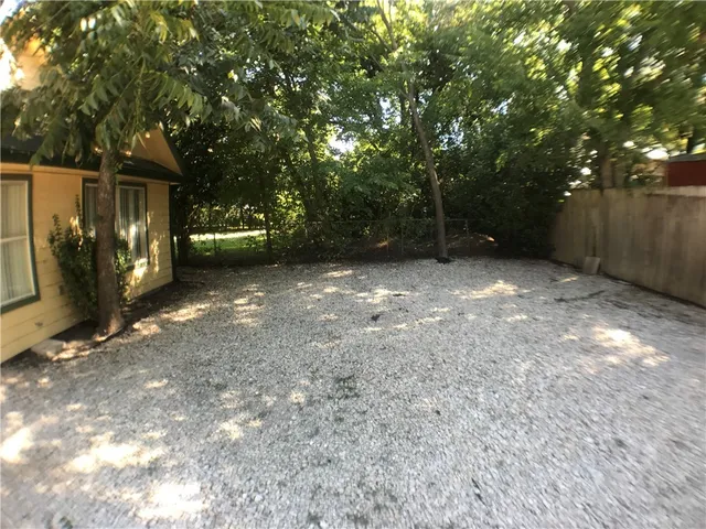 a view of empty room