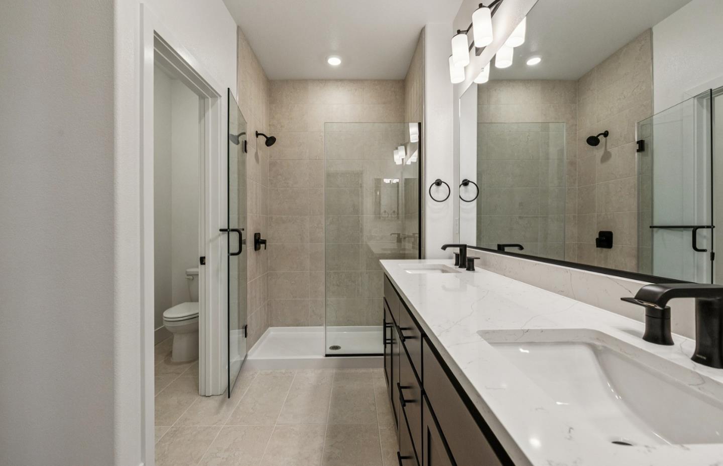 806 Redberry Way San Jose, CA 95117 - Photo 34 of 49 a bathroom with a tub sink shower and mirror