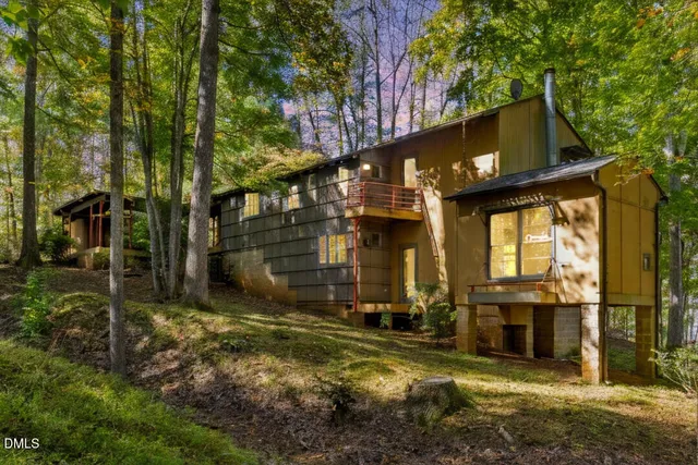 a front view of a house with a porch