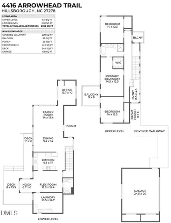 $975,000 | 4416 Arrowhead Trail, Hillsborough, NC 27278