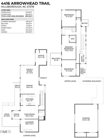 $999,999 | 4416 Arrowhead Trail, Hillsborough, NC 27278