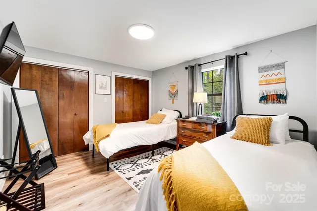 a view of balcony with furniture