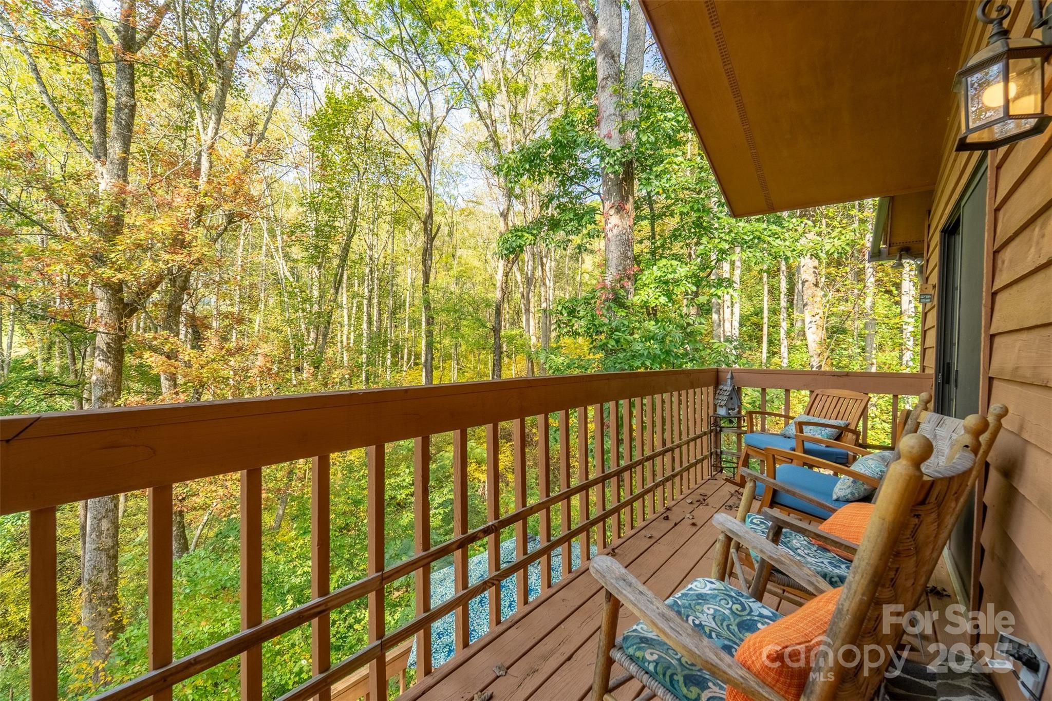 125 Nugget Lane Sylva, NC 28779 - Photo 21 of 30 a view of balcony with furniture