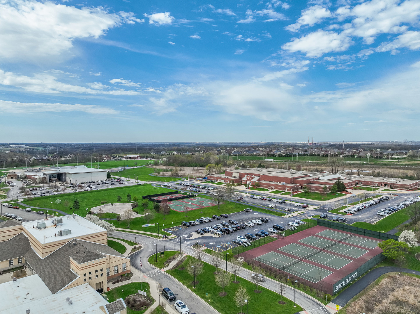 1224 Prairie Lane Lemont, IL 60439 - Photo 12 of 18 an aerial view of a city