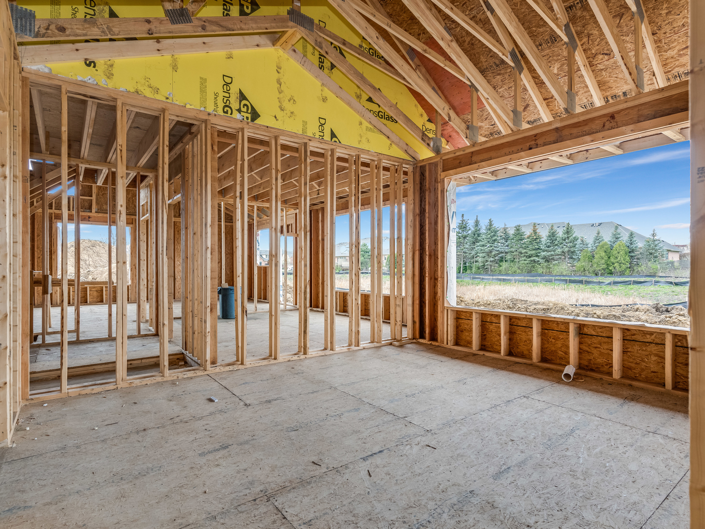 1224 Prairie Lane Lemont, IL 60439 - Photo 5 of 18 a view of an empty room with a balcony