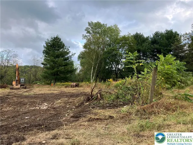 a view of backyard with green space