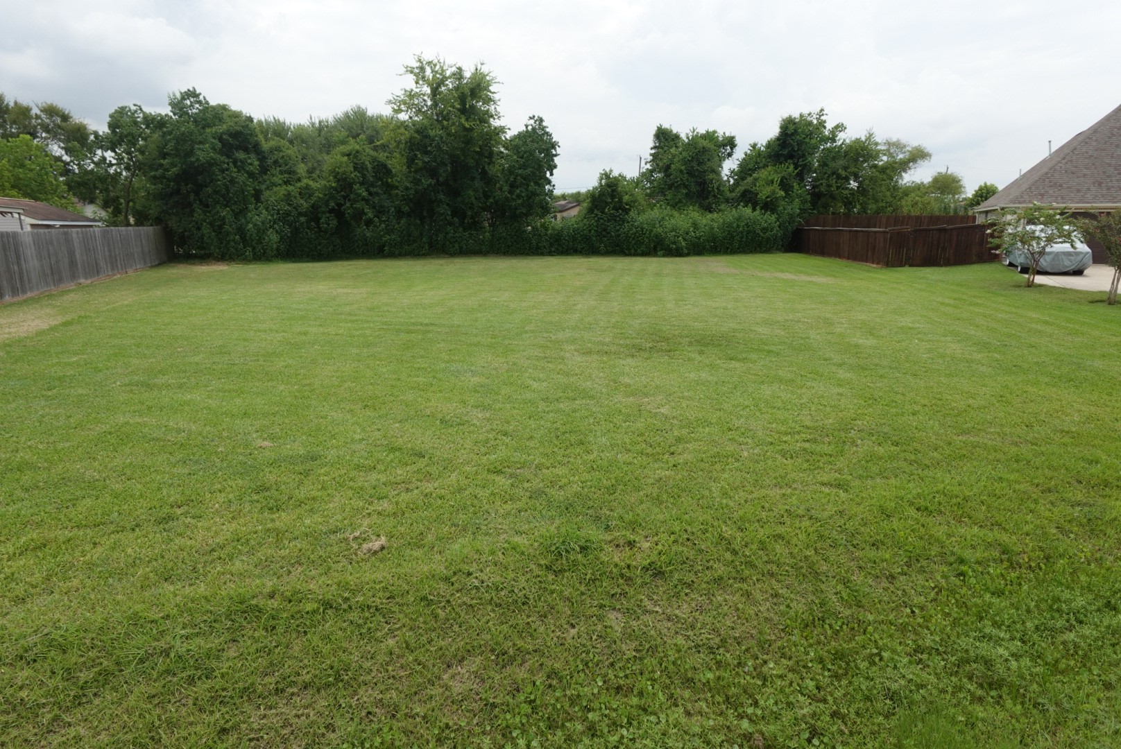 0 Violet View Drive Highlands, TX 77562 - Photo 3 of 7 a view of a field with an trees in the background
