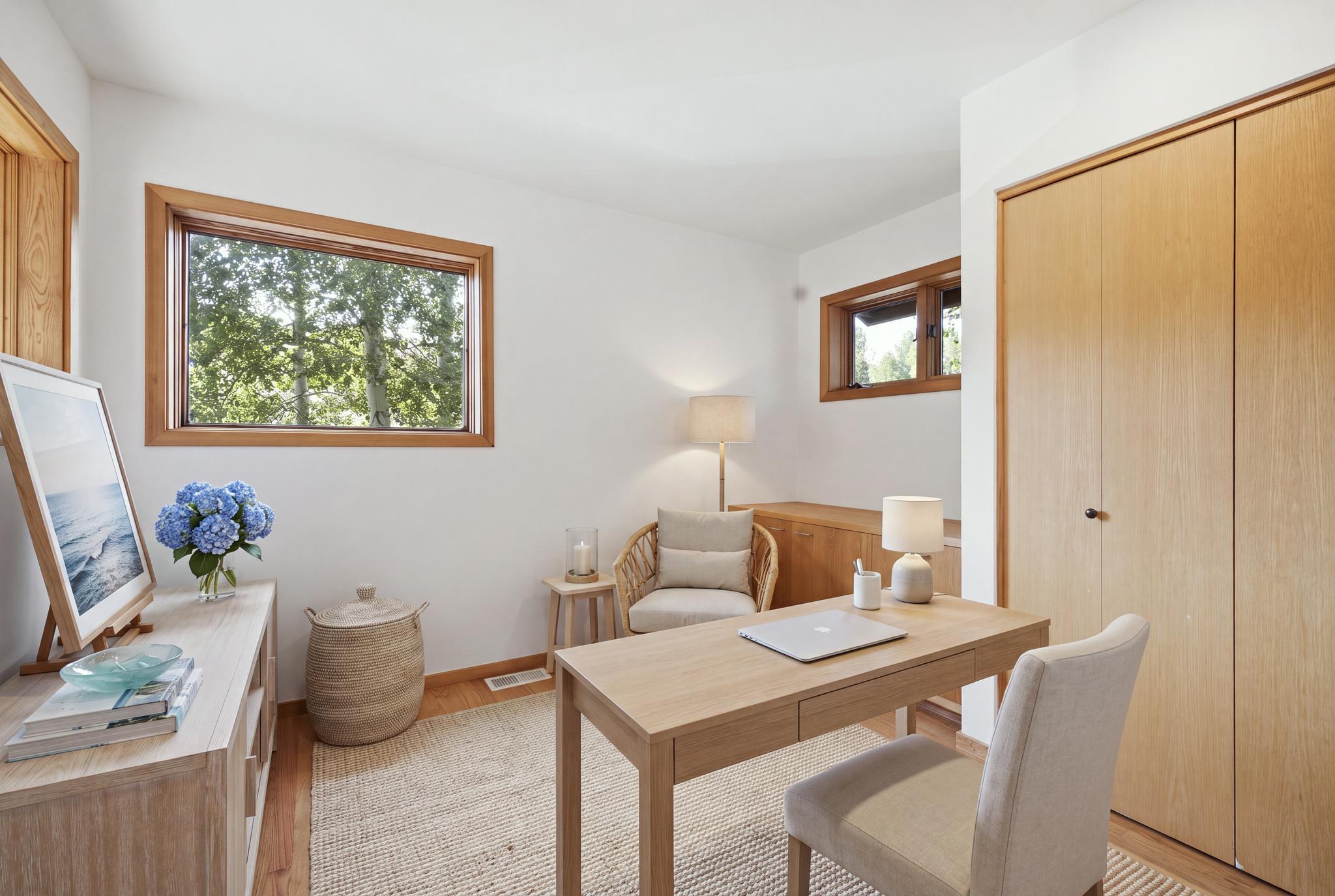 222 Elkhorn Road Sun Valley, ID 83353 - Photo 19 of 21 Bedroom 4/ Office Virtually Staged
