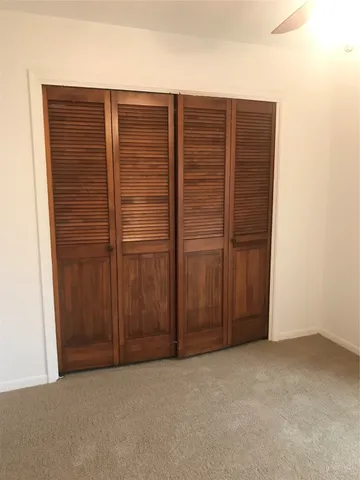 a view of wooden door