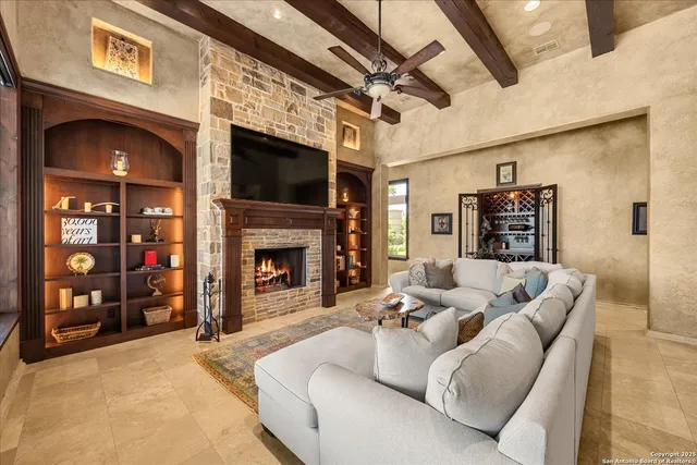 a stove top oven sitting inside of a kitchen