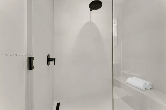 a close view of shower tap