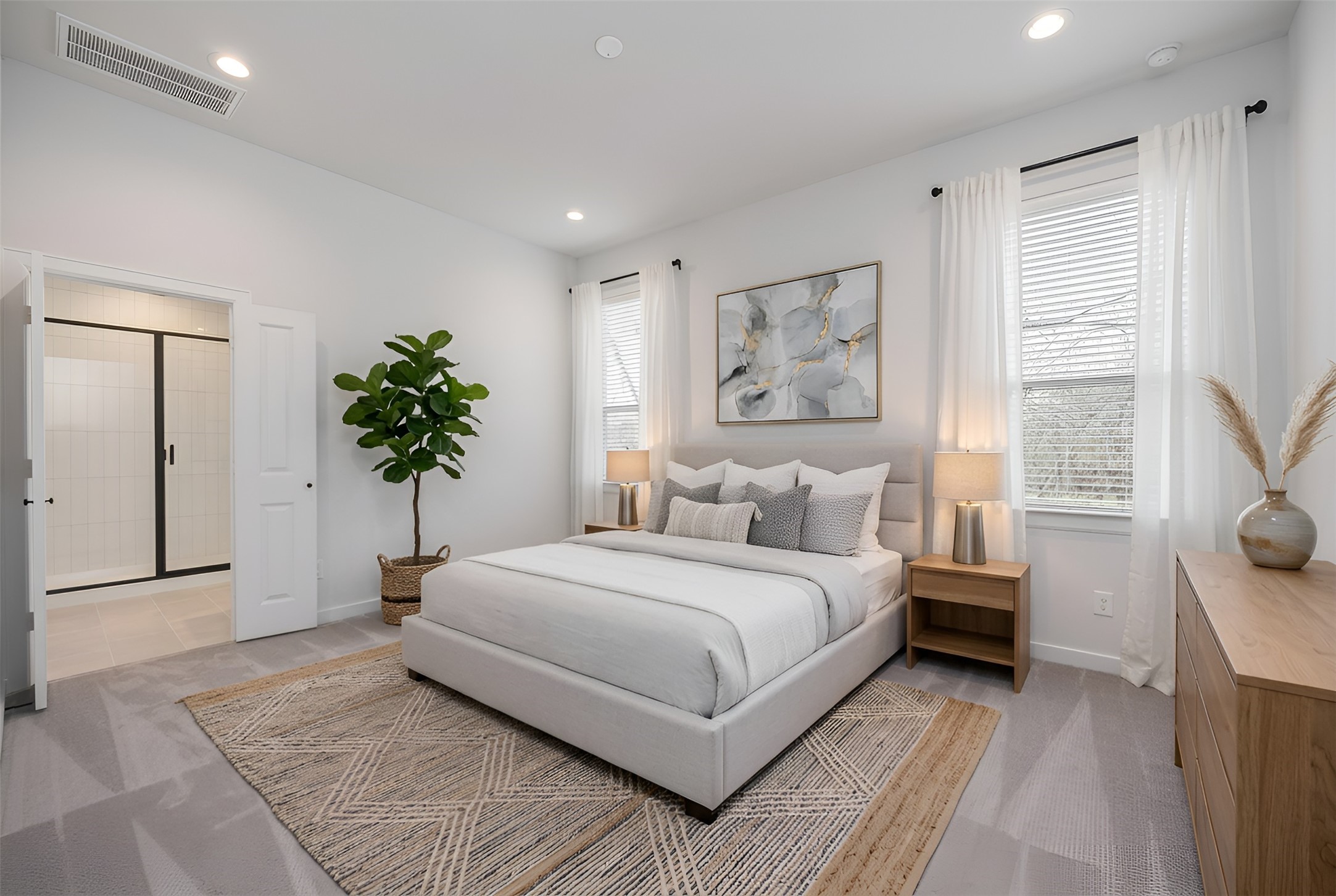 9803 Fulton Street Houston, TX 77076 - Photo 13 of 19 Primary Bedroom on 2nd Floor