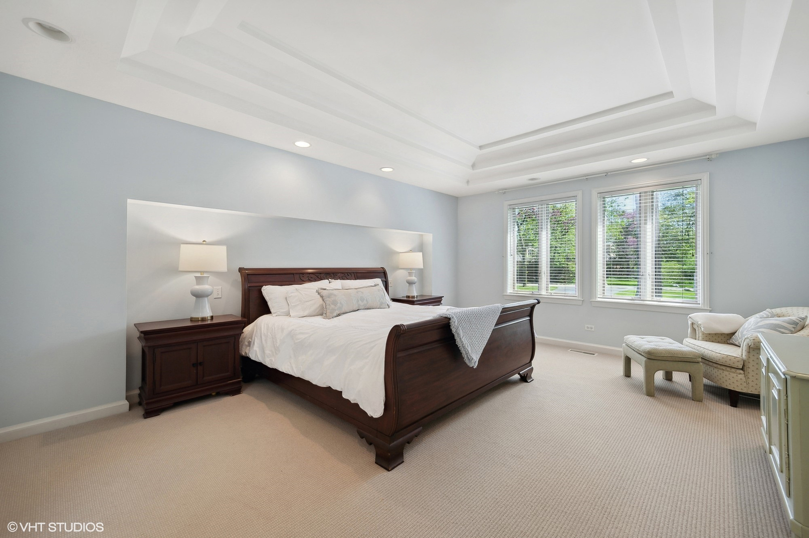 1744 Ridgewood Lane East Glenview, IL 60025 - Photo 29 of 48 a bedroom with bed couch and window