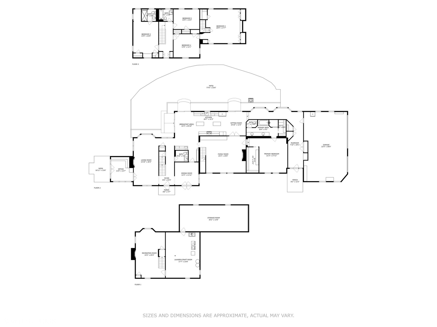 1744 Ridgewood Lane East Glenview, IL 60025 - Photo 45 of 48 a picture of floor plan