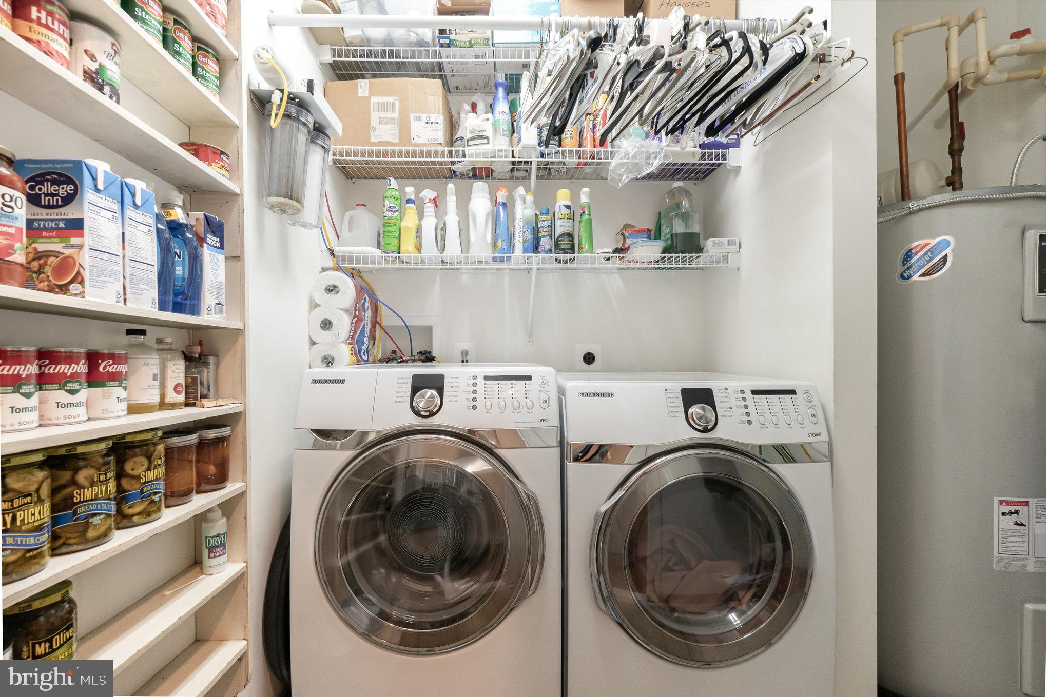 605 Concord Street, Unit 3E Havre de Grace, MD 21078 - Photo 32 of 59 a view of washer and dryer in a kitchen