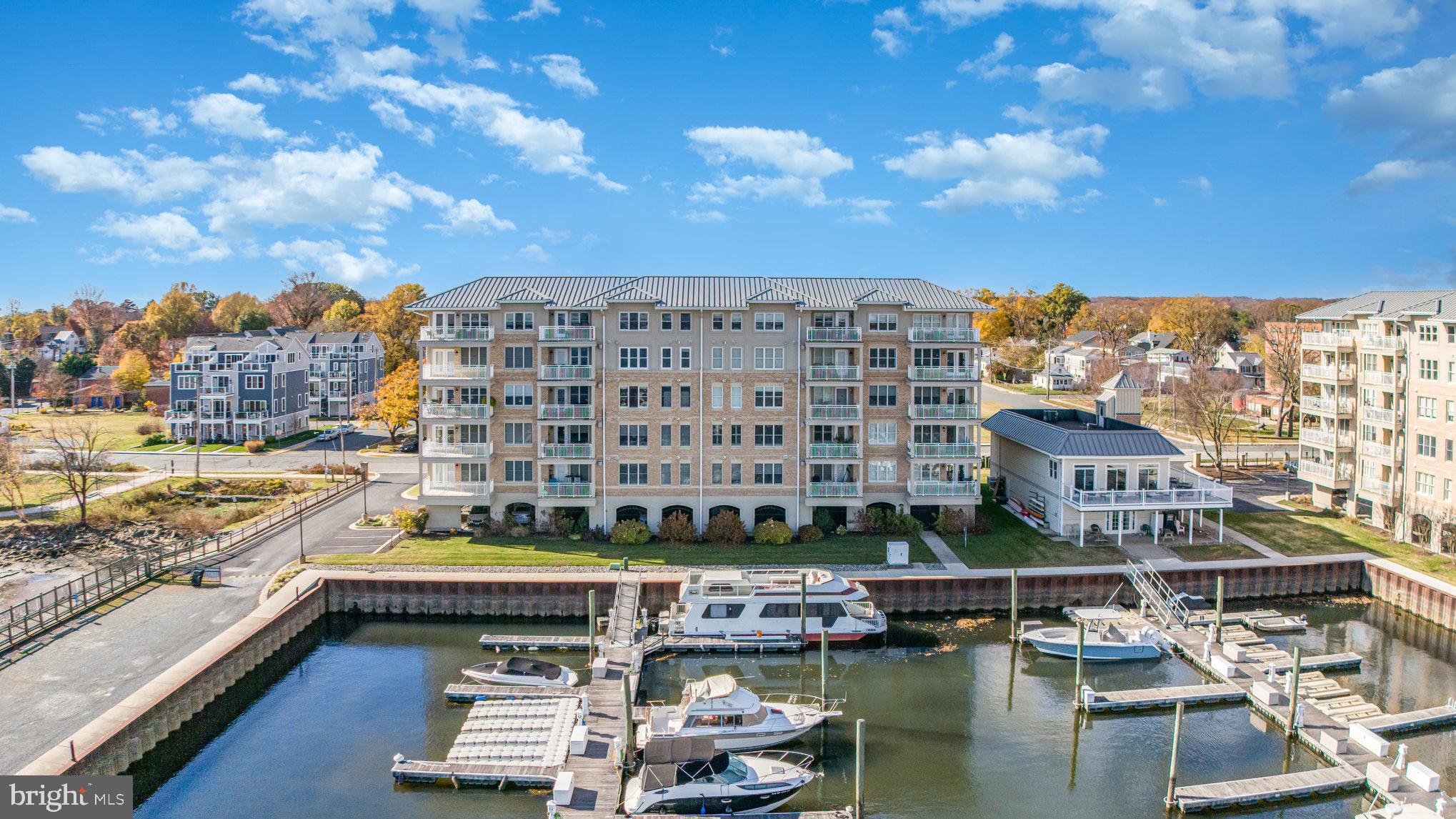 605 Concord Street, Unit 3E Havre de Grace, MD 21078 - Photo 57 of 59 a view of a lake with a building