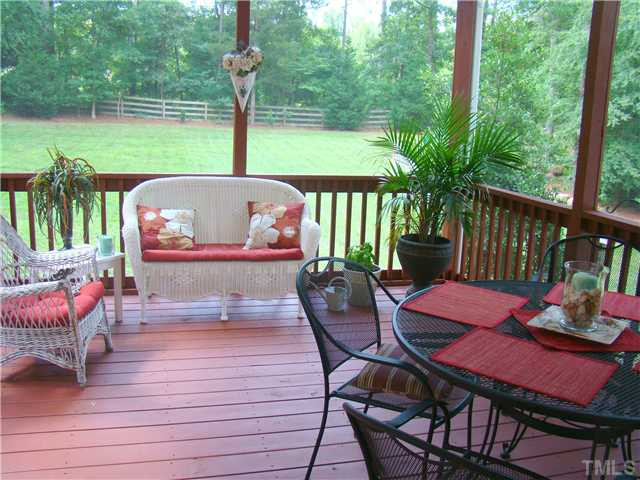 3436 Greenville Loop Road Wake Forest, NC 27587 - Photo 4 of 17 Screened Porch