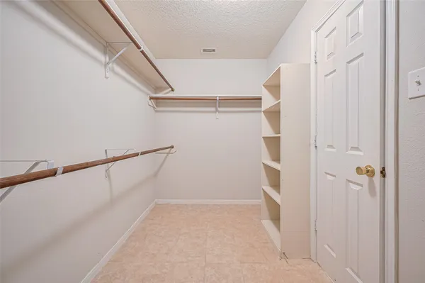 a view of walk in closet