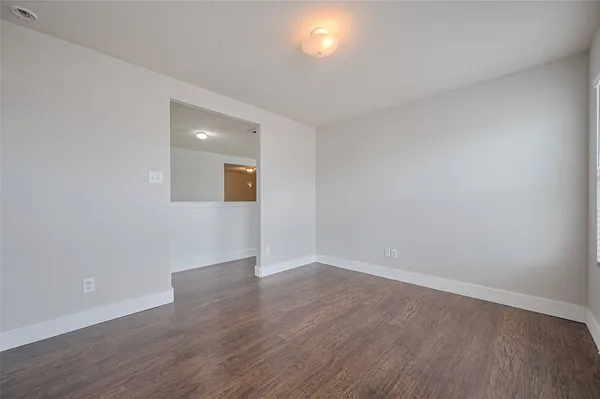 wooden floor in an empty room