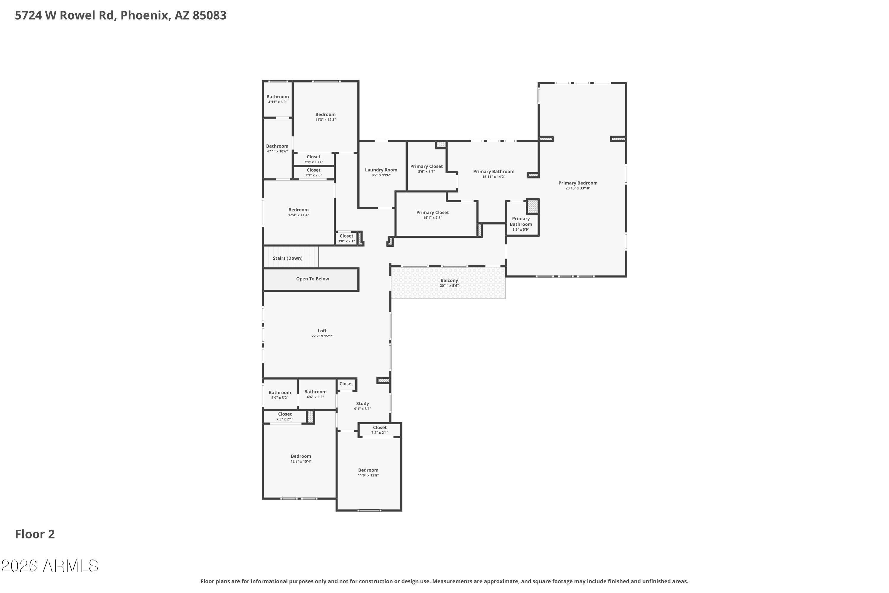 5724 West Rowel Road Phoenix, AZ 85083 - Photo 101 of 101 Gallery Image 101