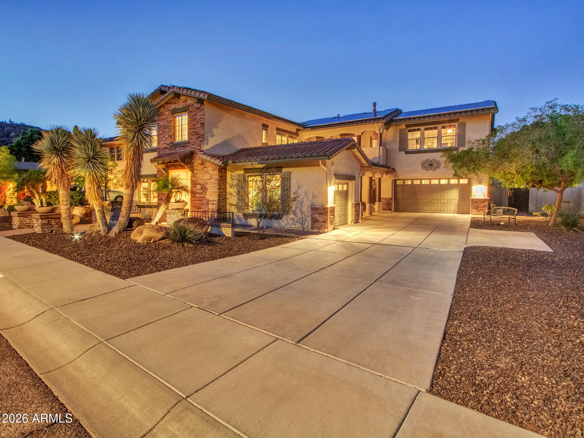 5724 West Rowel Road Phoenix, AZ 85083 - Photo 87 of 101 06-Evening_Front-(5)