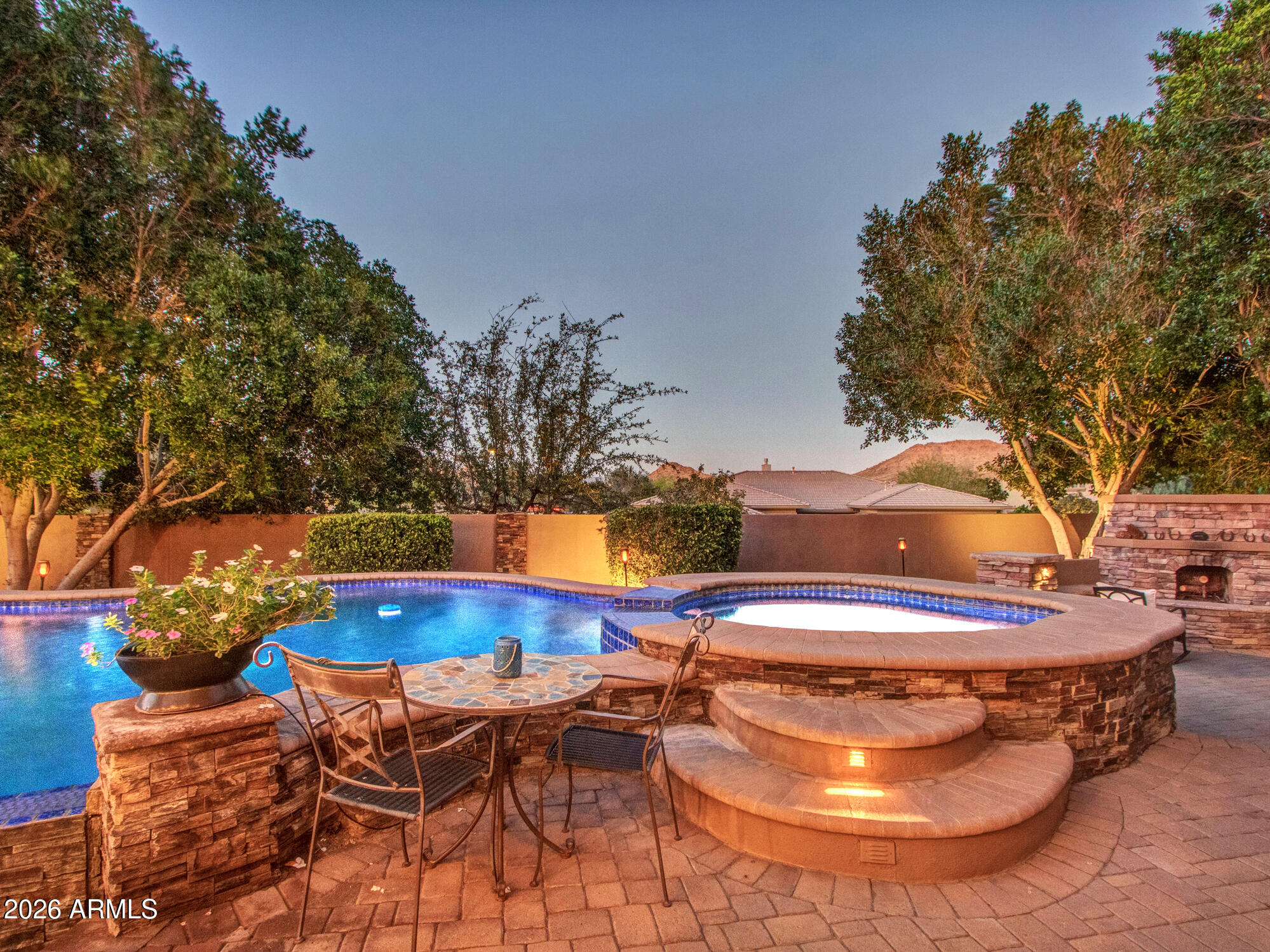 5724 West Rowel Road Phoenix, AZ 85083 - Photo 96 of 101 03-Evening_Pool-(5)