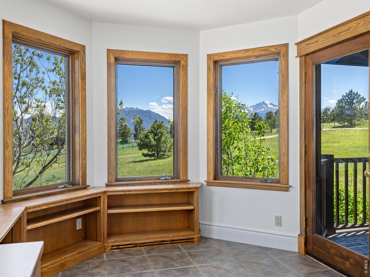 2180 Devils Gulch Road Estes Park, CO 80517 - Photo 18 of 40 Breakfast nook with those views