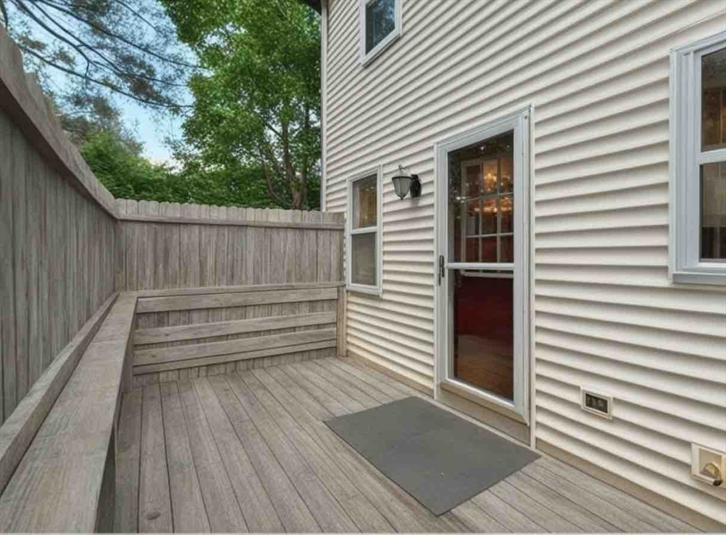 149 Bolivar Street, Unit C6 Canton, MA 02021 - Photo 12 of 41 a view of a wooden deck