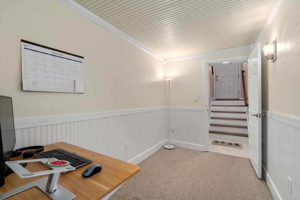 149 Bolivar Street, Unit C6 Canton, MA 02021 - Photo 35 of 41 a view of room with stairs and wooden floor