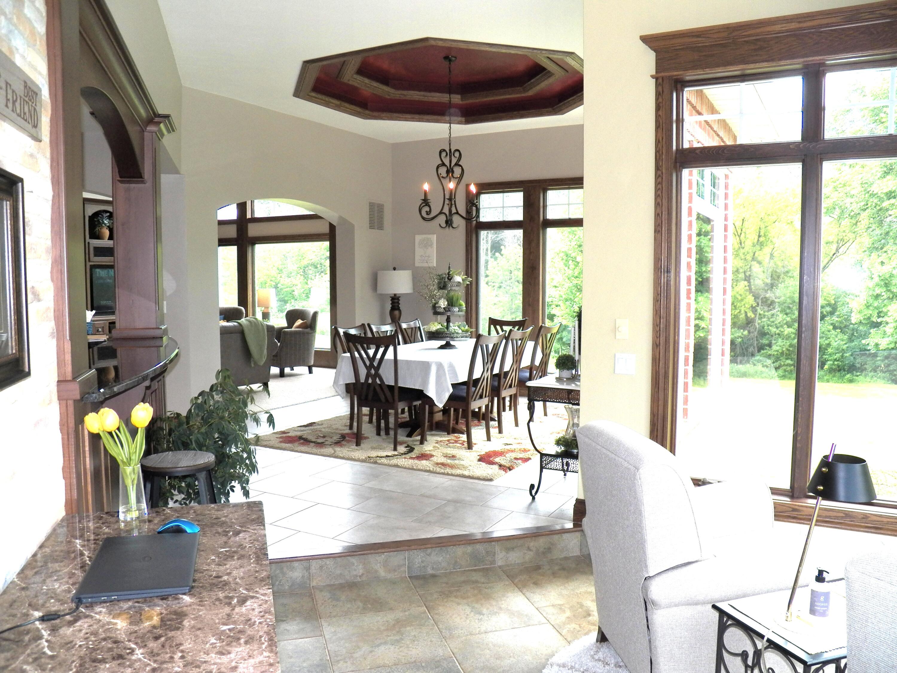 11105 Meadow Ridge Road Whitelaw, WI 54247 - Photo 19 of 126 Dining Seasons Room View